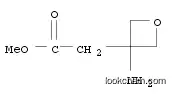 Molecular Structure of 1105662-99-4 ((3-amino-oxetan-3-yl)-acetic acid methyl ester)